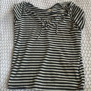 Hollister striped shirt